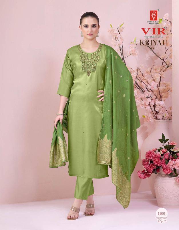 Vir kriya vol 1 Ladies kurti wholesale